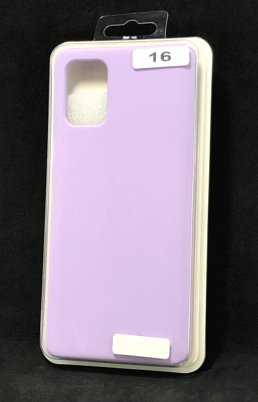 Чехол для телефона Samsung A31/A315 Silicone FULL №16 Lilac (4you)