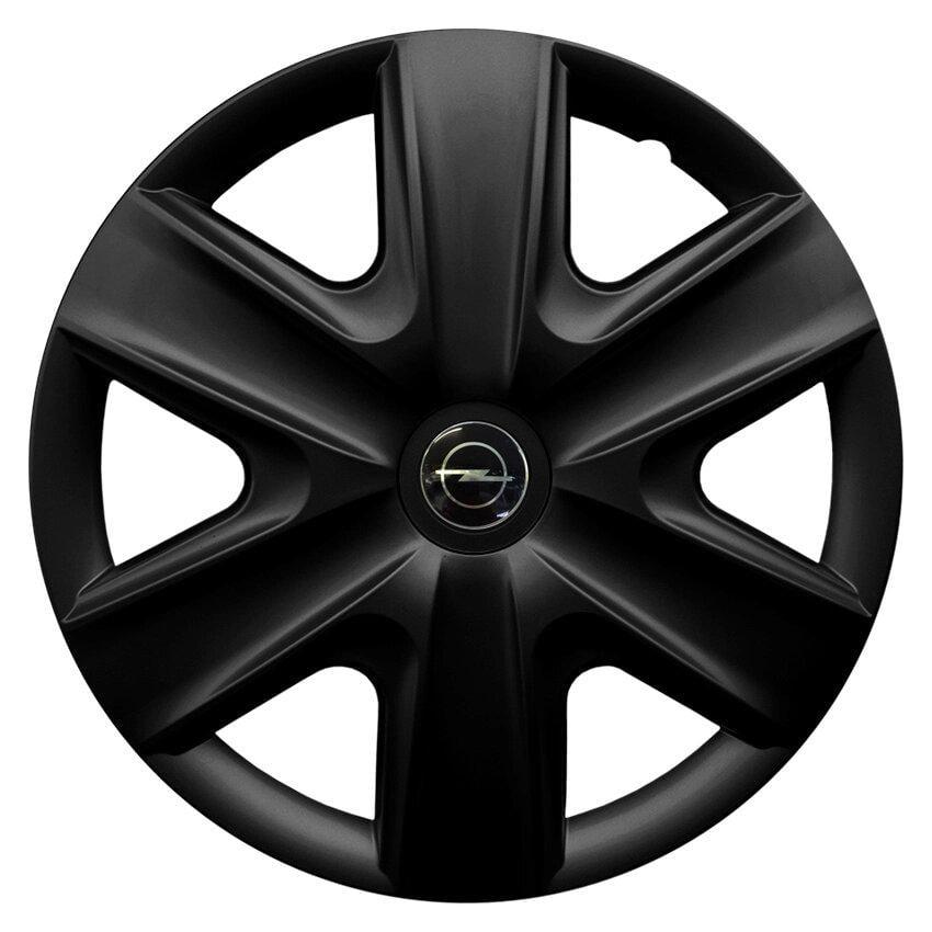 Комплект колпаков JAWOPLAST Hexan R14 для Opel 4 шт. Black (28434868)