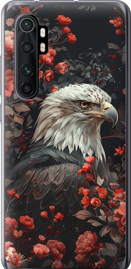 Чехол на Xiaomi Mi Note 10 Lite Цветочный страж (6102t-1937-42517)