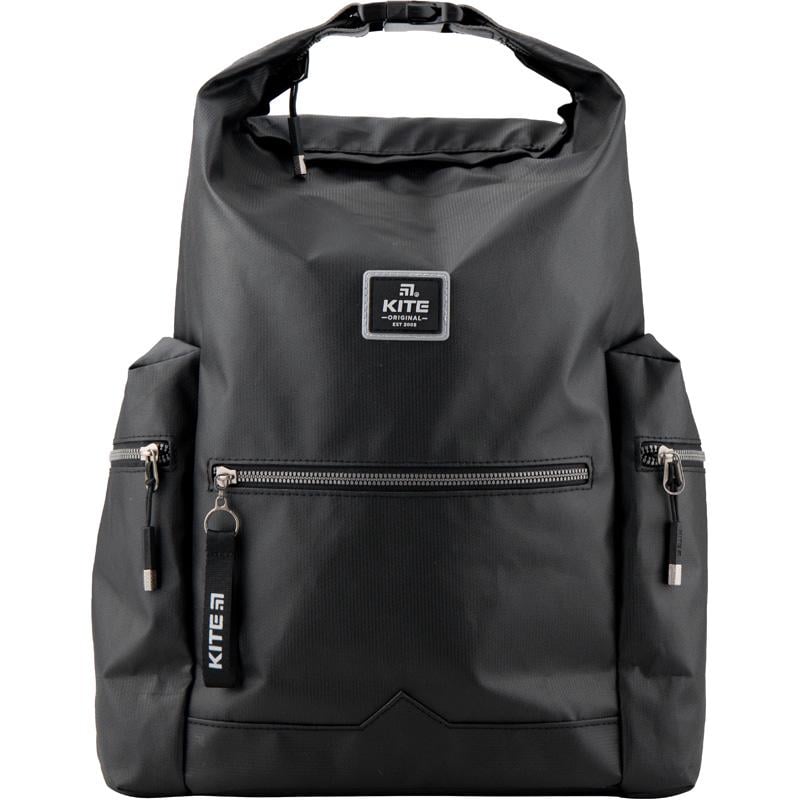 Рюкзак для города KITE City 39x27x14 см 16-25 л Черный (K20-978L-1)