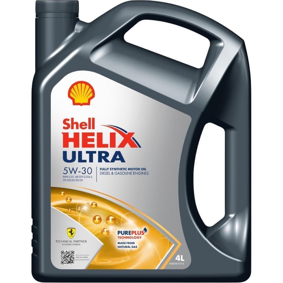 Моторная смазка Shell Helix Ultra 5W-30 4 л (550046268)