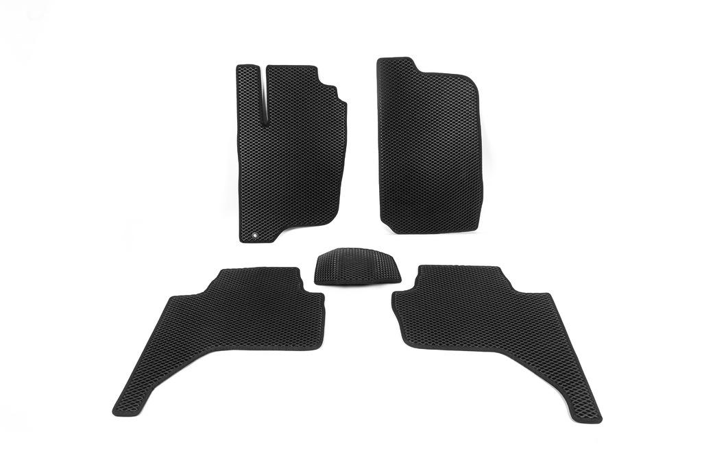Коврики EVA Digital Designs для Mitsubishi L200 2006-2015 гг. этилвинилацетат Черный