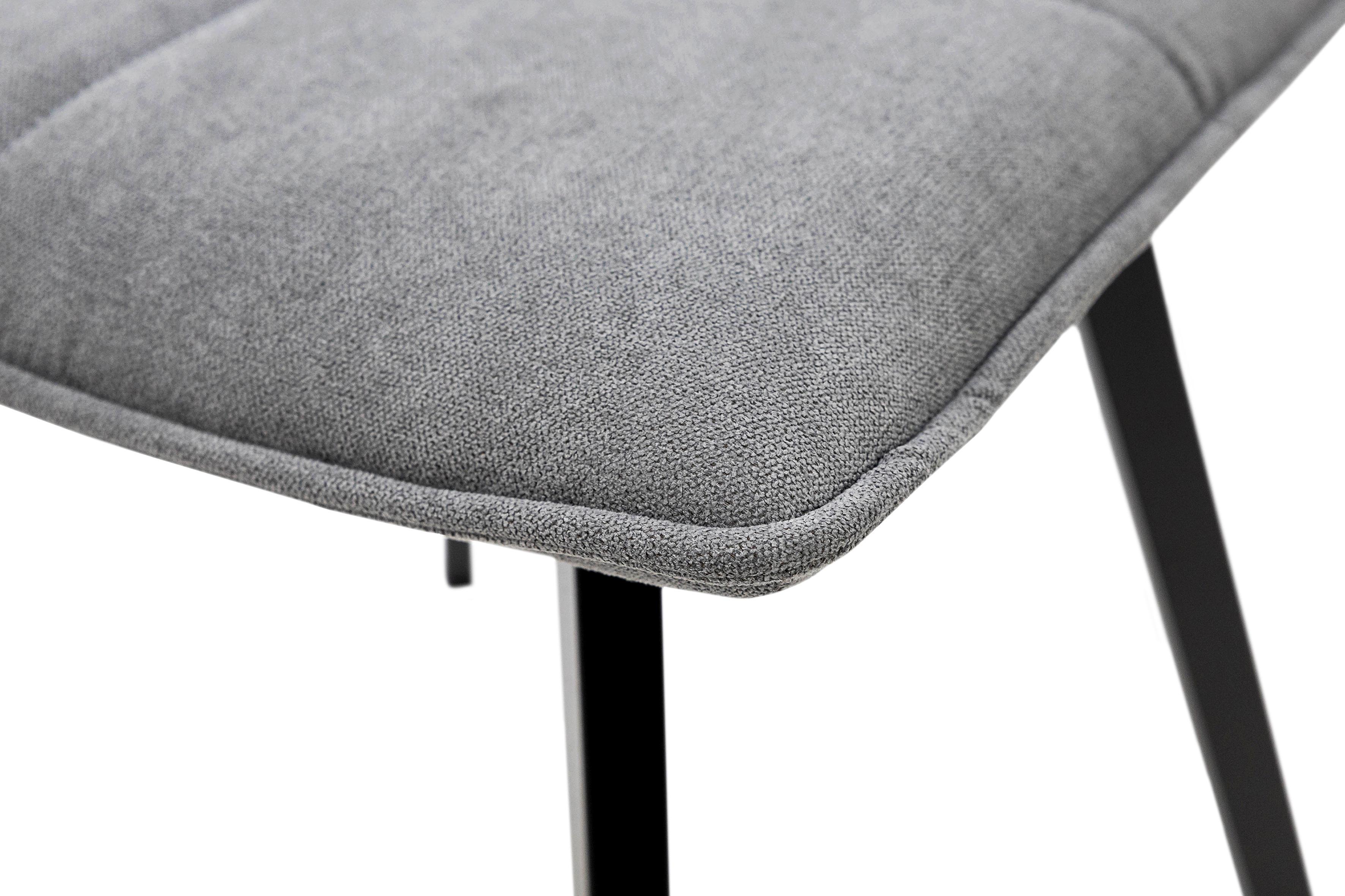 Стілець для кухні та вітальні Фіджи Тетріс 440х830х530 мм Чорний/Темно-сірий (GAА0056042) - фото 6 Стілець для кухні та вітальні Фіджи Тетріс 440х830х530 мм Чорний/Темно-сірий (GAА0056042) - фото 6