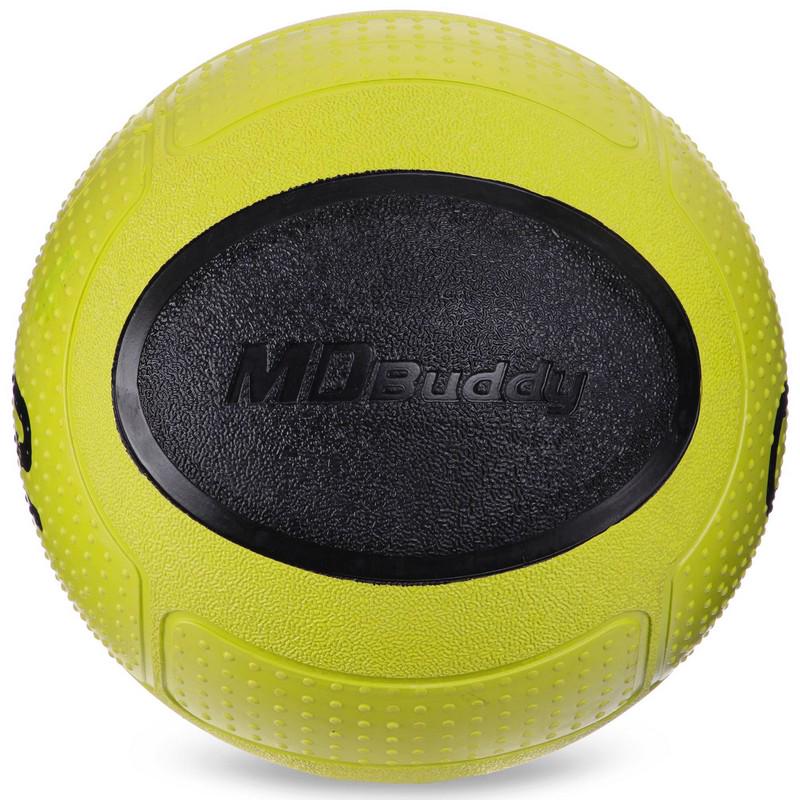 Мяч медицинский медбол Zelart Medicine Ball FI-2620-2 2кг Зеленый / Черный (DR003461) - фото 2