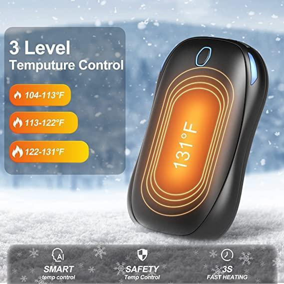 Грілка для рук з павербанком 10000 mah 2 шт. - фото 2 Грілка для рук з павербанком 10000 mah 2 шт. - фото 2