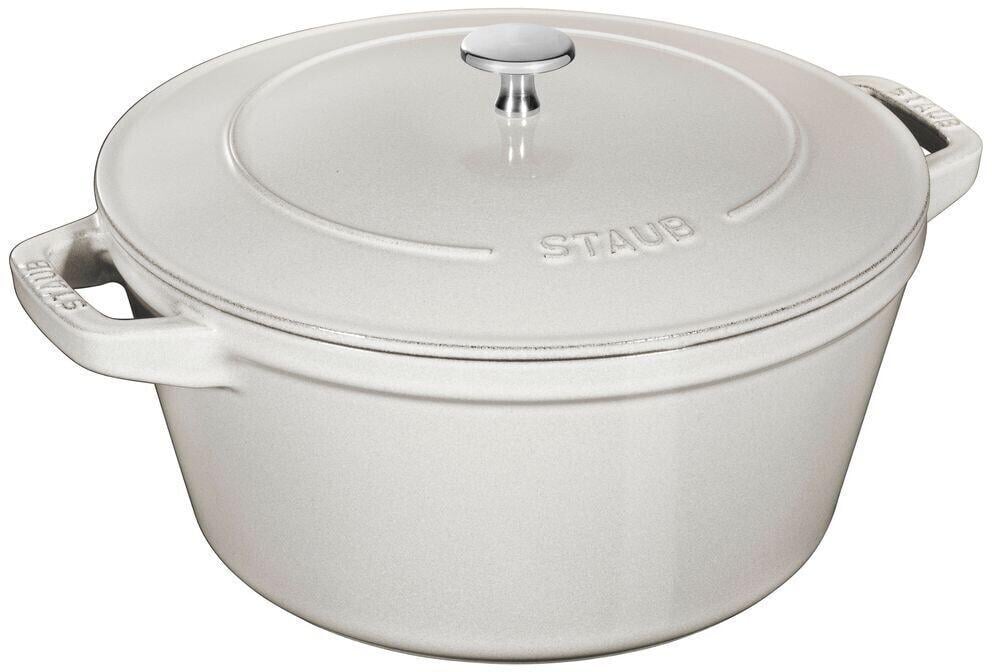 Набор посуды Staub Stackable штабелируемый 4 предмета Белый трюфель (40508-388-0) - фото 2 Набор посуды Staub Stackable штабелируемый 4 предмета Белый трюфель (40508-388-0) - фото 2