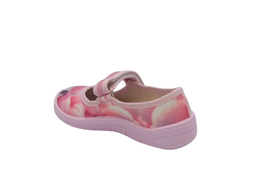 Тапочки для дівчаток Waldi 360-612/24 на липучках р. 24 Рожевий - фото 5