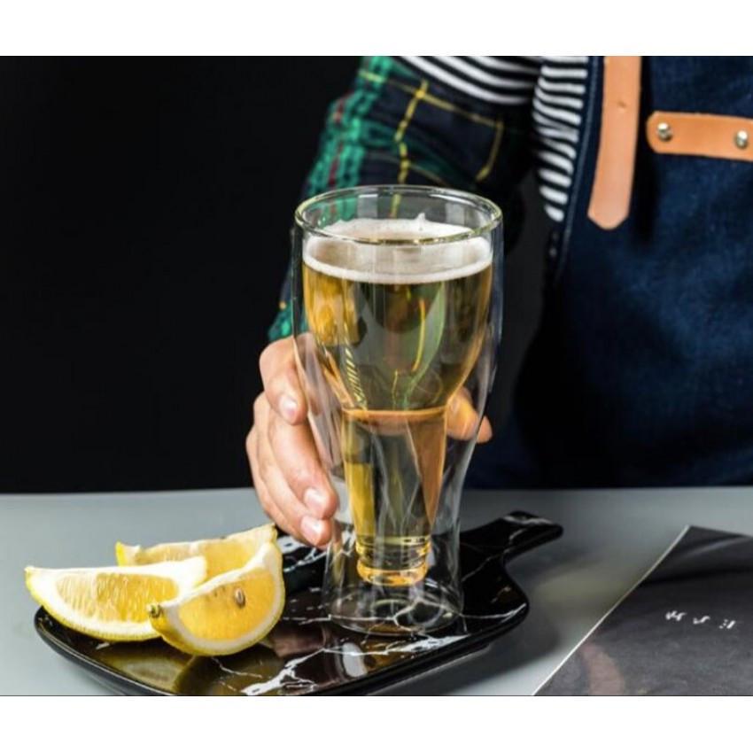 Келих для пива S&T Bottle 202-4 з подвійними стінками 350 мл 1 шт. (1947063623) - фото 8 Келих для пива S&T Bottle 202-4 з подвійними стінками 350 мл 1 шт. (1947063623) - фото 8