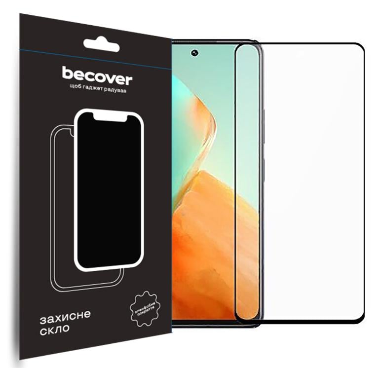 Захисне скло BeCover для Infinix Note 30 Pro NFC X678B Black (709724)