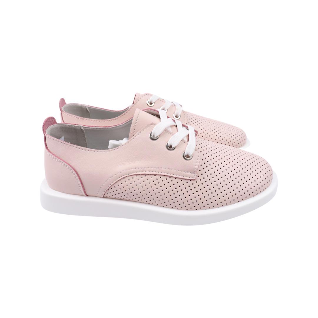 Туфли женские Renzoni из кожи р. 36 Пудра (726-22LTCP)