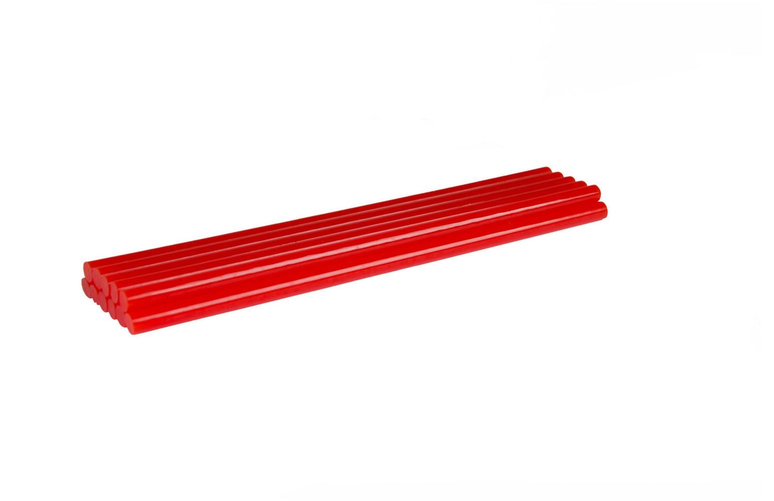 Клейові стрижні MasterTool 7,2х200 мм 12 шт. Червоний (42-1159)