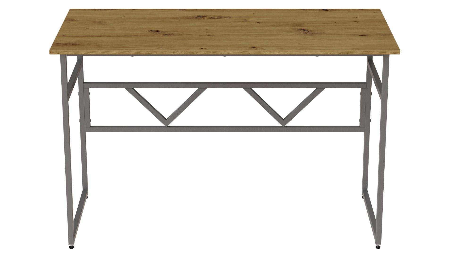 Комп'ютерний стіл Ferrum-decor Раян ДСП 16 мм 75x100x60 см Сірий/Дуб Артизан (FRD-107063) Комп'ютерний стіл Ferrum-decor Раян ДСП 16 мм 75x100x60 см Сірий/Дуб Артизан (FRD-107063)