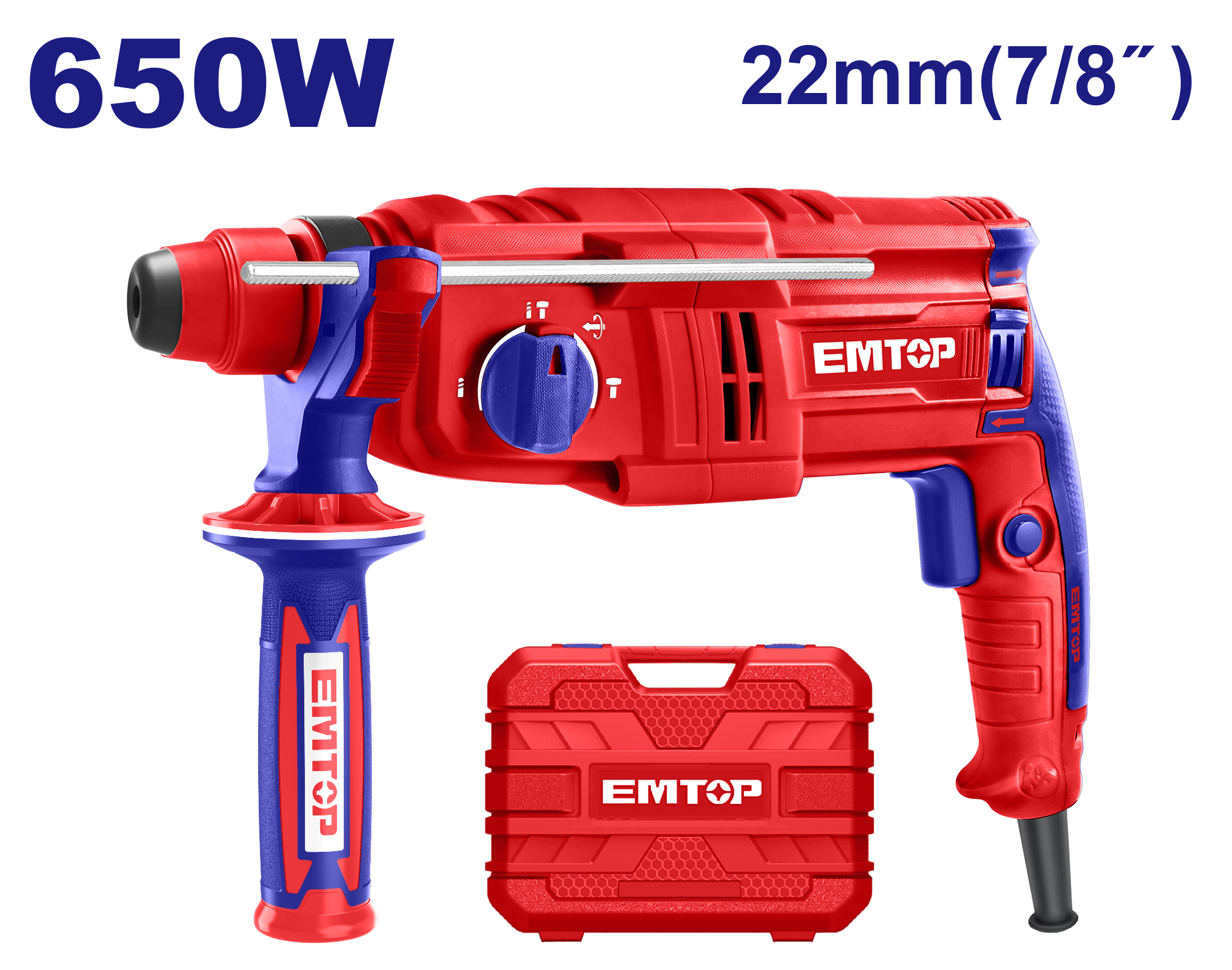 Перфоратор EMTOP ERHRL651 - фото 2