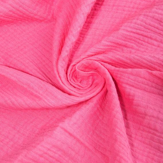 Тканина плательна IDEIA Муслін креш 1,35 м Фламінговий (2200004224114)