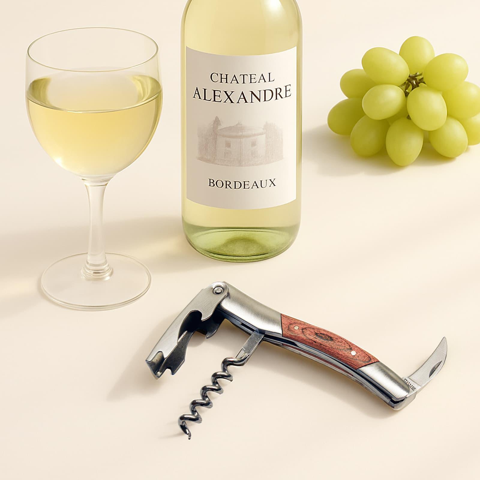 Нож штопор Olin & Olin складной с деревянной ручкой 11 см (8081-NR-b-01) - фото 7 Нож штопор Olin & Olin складной с деревянной ручкой 11 см (8081-NR-b-01) - фото 7