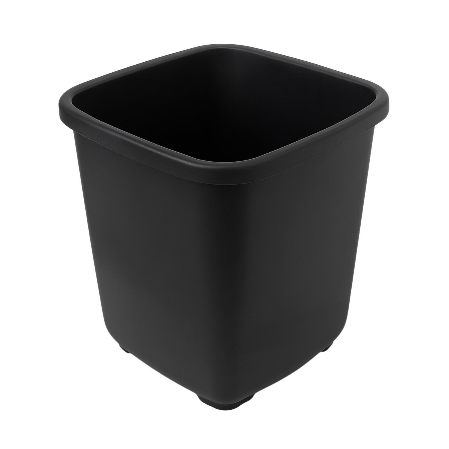 Ведро пластиковое хозяйственное без крышки и без ручки квадратное 11 л (88023)