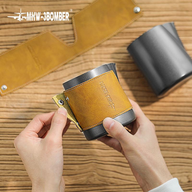 Питчер без ручки для молока MHW-3BOMBER 400 мл Black (P5006) - фото 5 Питчер без ручки для молока MHW-3BOMBER 400 мл Black (P5006) - фото 5