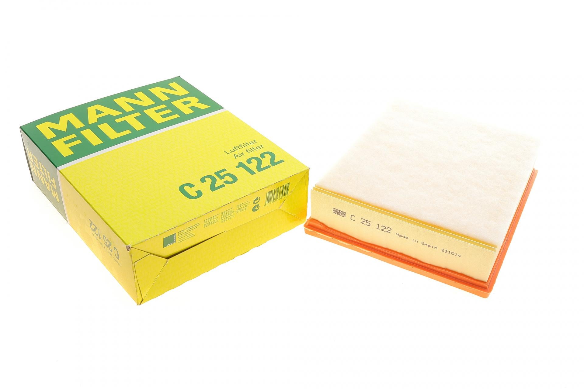 Фильтр воздушный Mann-Filter для Land Rover Defender 2,2 TD4/2,4 TD4 07-16 (C 25 122)