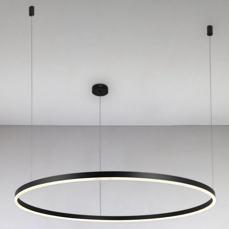 Люстра Light House LS-17119-1 1000 MM подвесная LED кольцо Черный (16389) Люстра Light House LS-17119-1 1000 MM подвесная LED кольцо Черный (16389)