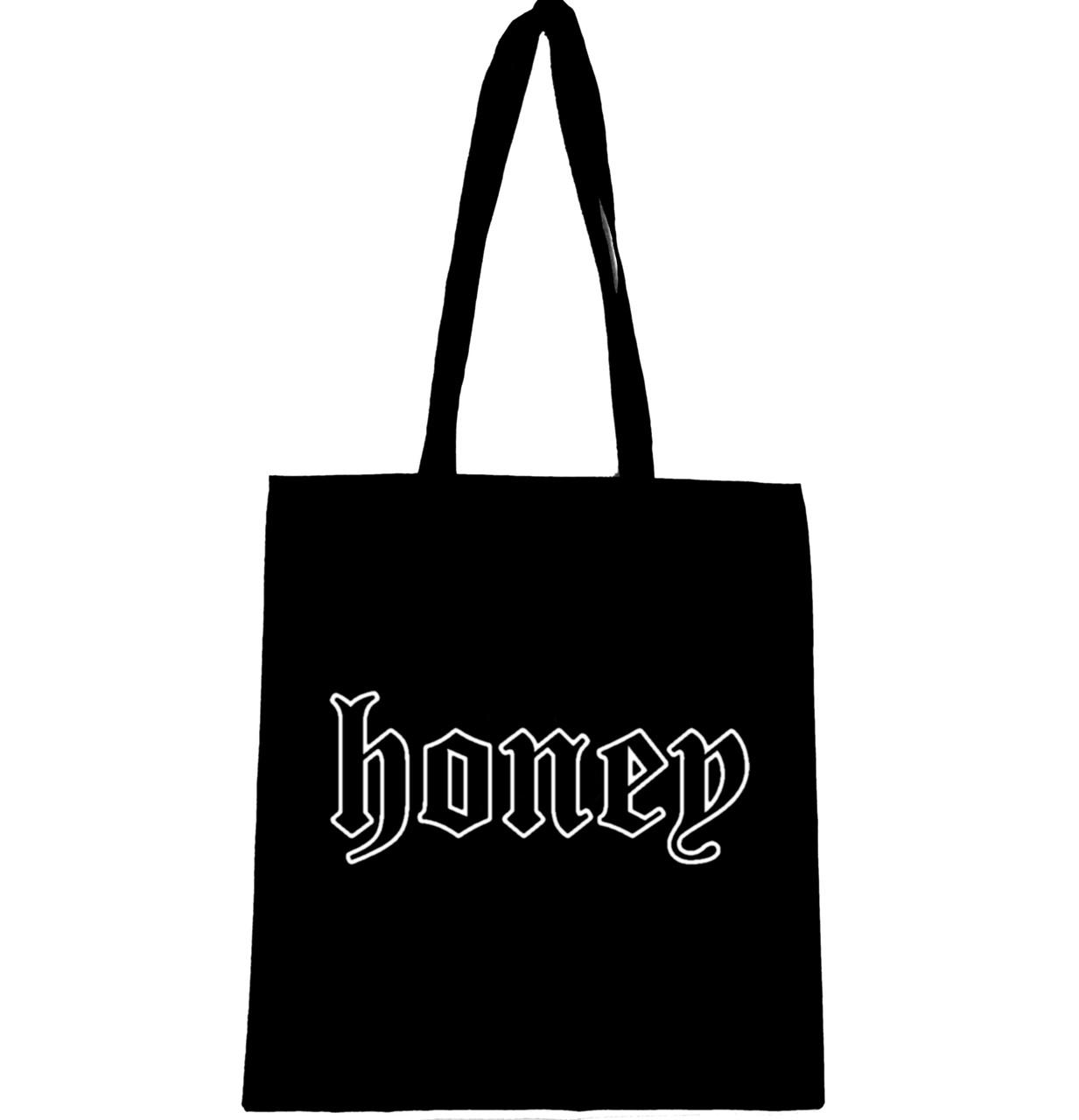 Эко-сумка с надписью "honey" (925)