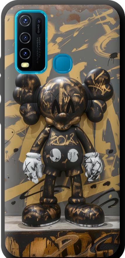Чехол на Vivo Y30 Bronze kaws (6097b-2154-42517)