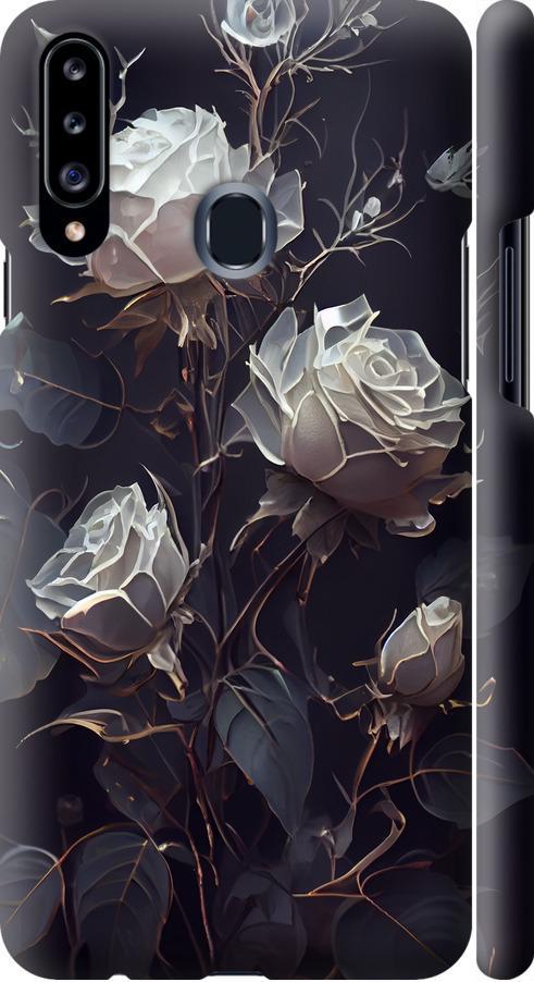 Чехол на Samsung Galaxy A20s A207F Розы 2 (5550m-1775-42517)