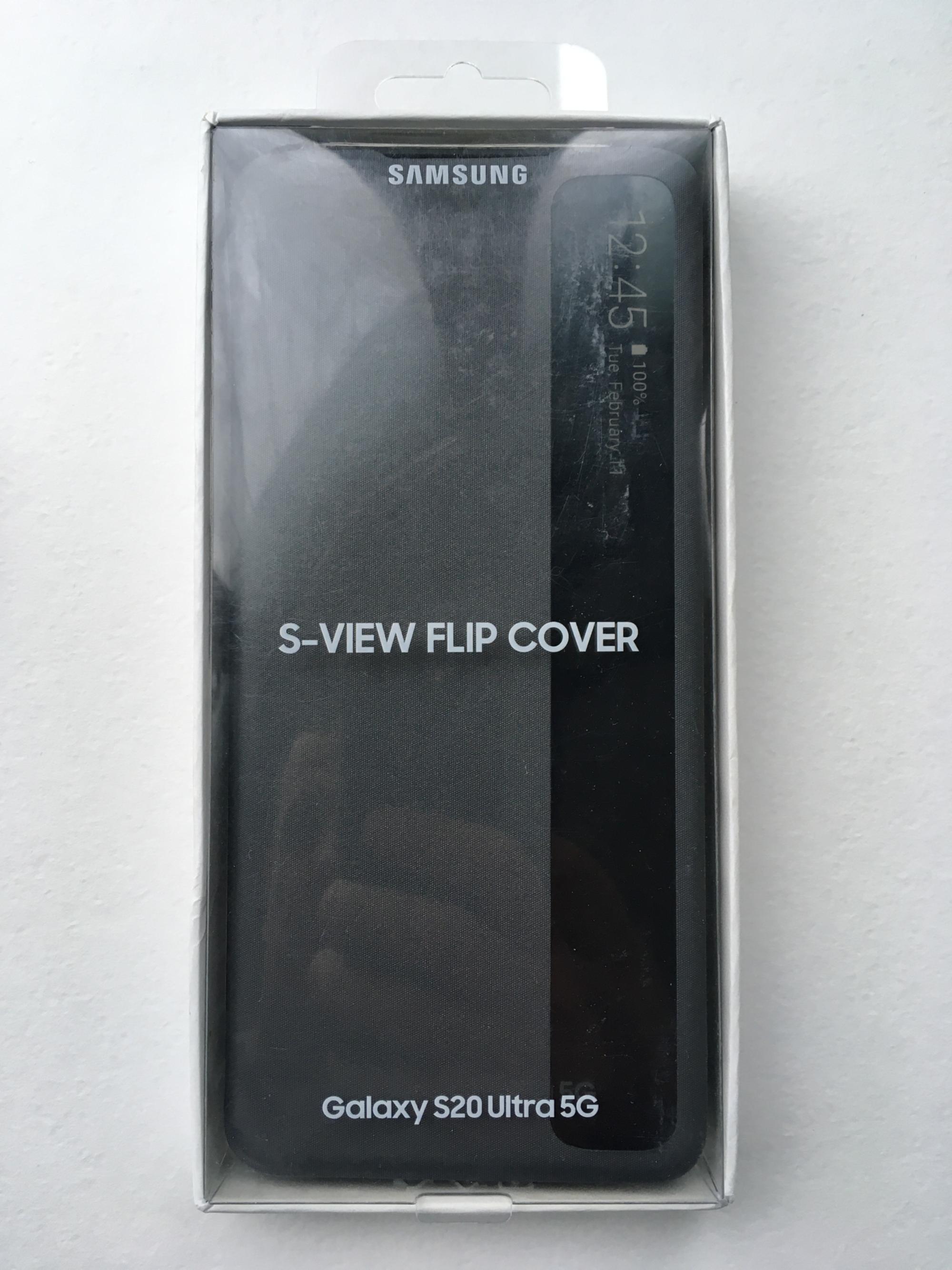 Чохол-книга S-View Flip Cover EF-ZG988CJEGRU для Samsung Galaxy S20 Ultra Grey - фото 2