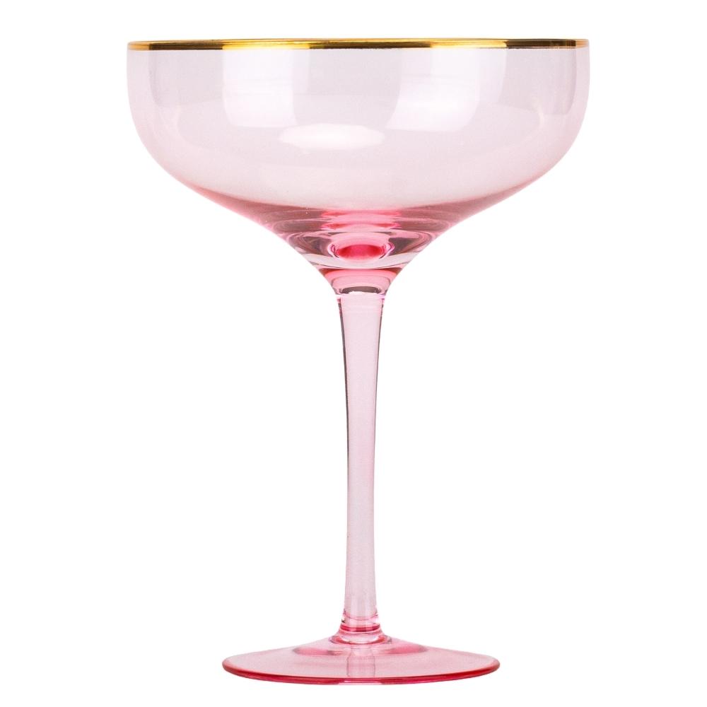 Набір келихів Elisey 9056-001 Шампань 400 мл 2 шт. Рожевий (118-81-9056-001) - фото 2 Набір келихів Elisey 9056-001 Шампань 400 мл 2 шт. Рожевий (118-81-9056-001) - фото 2