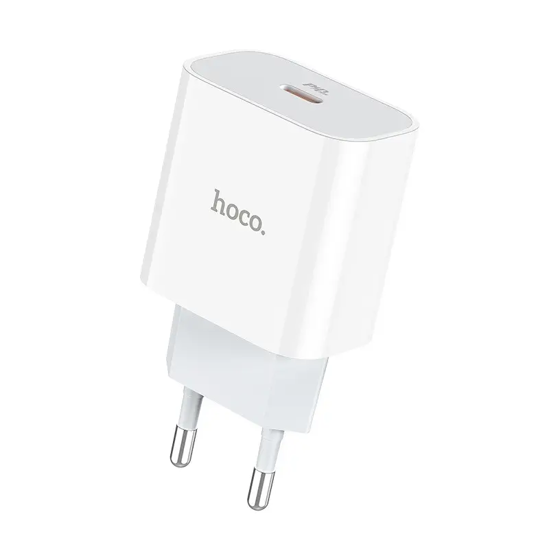 Зарядное устройство сетевое Hoco C76A Plus Speed ​​Source PD20W White - фото 6