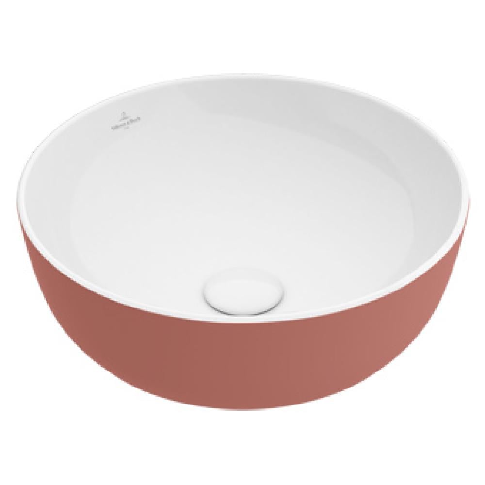 Умывальник накладной Villeroy&Boch ARTIS 417943BCT1 430x430x125 мм Розовый (82357)