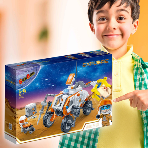 Конструктор BanBao Космические исследования Баги для исследований 327 дет. (6417) - фото 3 Конструктор BanBao Космические исследования Баги для исследований 327 дет. (6417) - фото 3