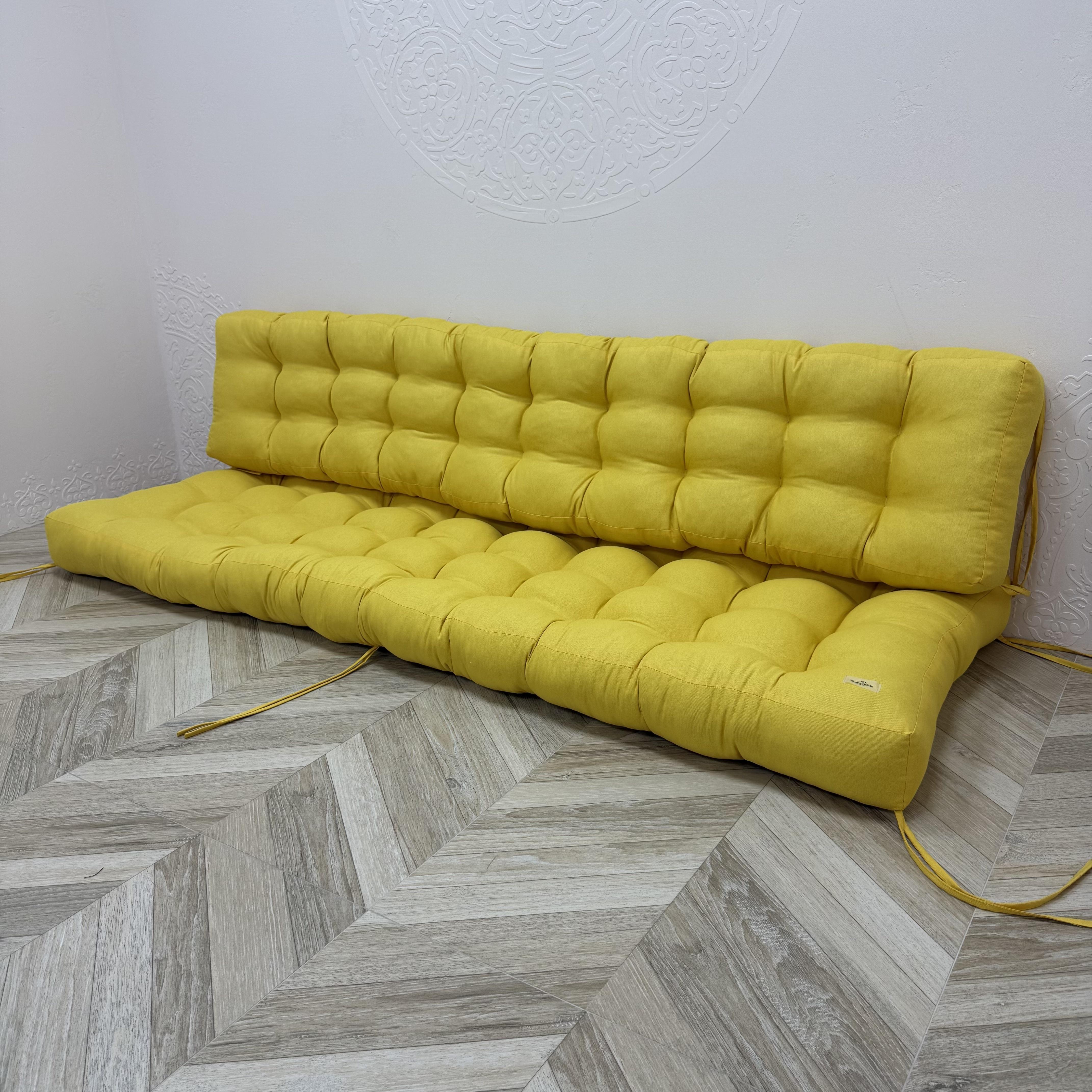 Подушка Comfort Home maxi на піддони/гойдалки/каркаси/садові меблі панама 100х50х50х13 см