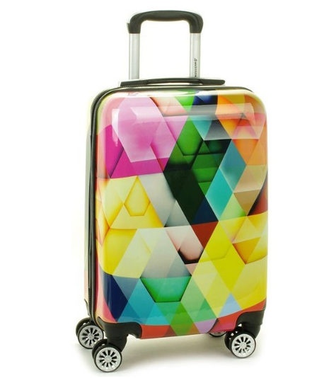 Чемодан маленький Madisson Snowball 96820Q поликарбонат/ABS пластик 55х35х20 см 38 л Разноцветный