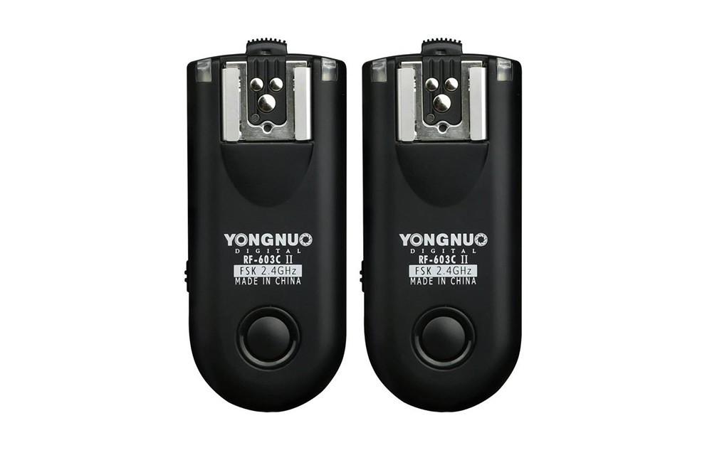 Радиосинхронизатор Yongnuo RF-603C3 II для Canon 5D Mark II 5D Mark III 7D 6D 10D 20D 30D 40D 50D