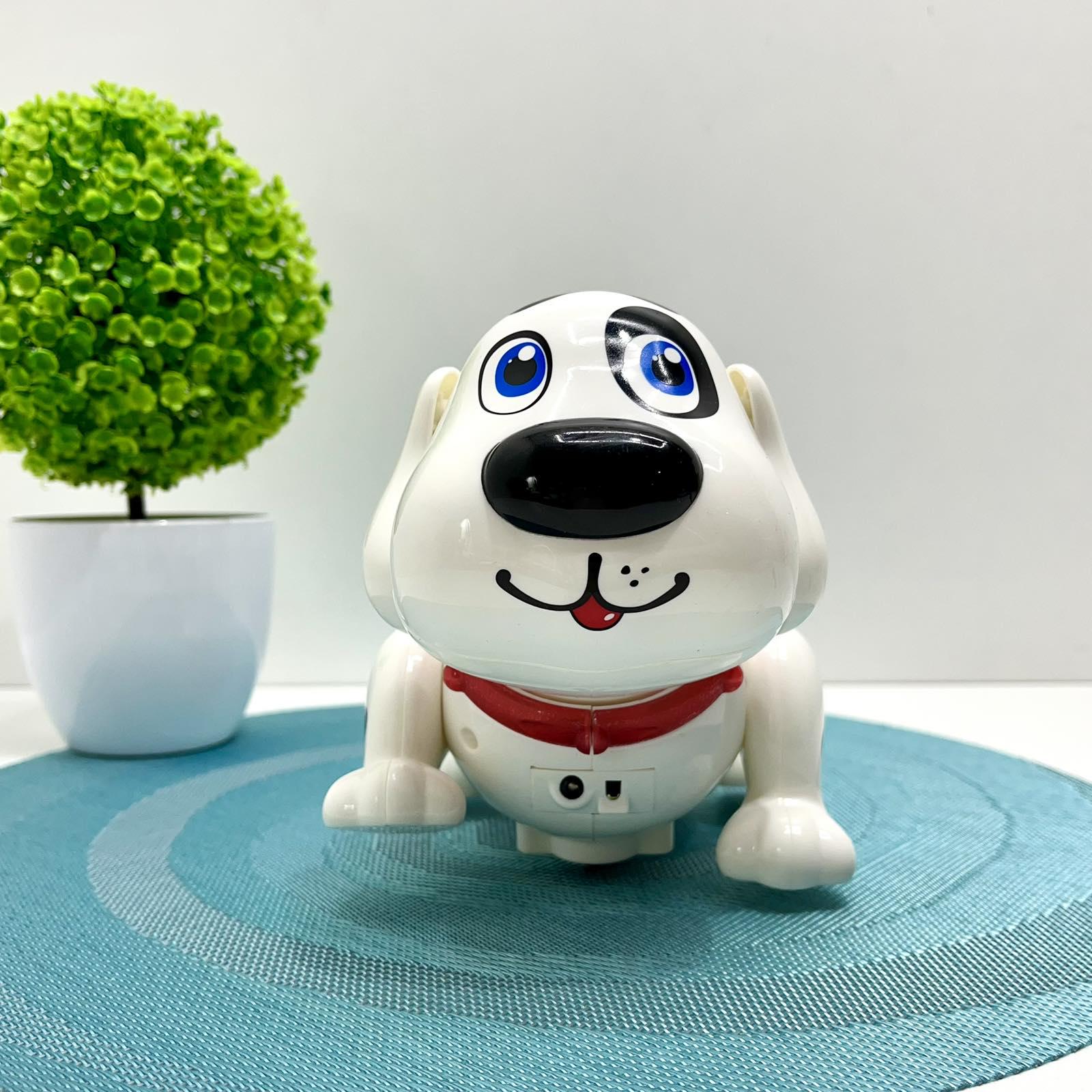 Інтерактивна собачка на батарейках TK Group українська озвучка рухається/сенсорні датчики/пісні/казки та фрази Білий (TK - 64633) - фото 4 Інтерактивна собачка на батарейках TK Group українська озвучка рухається/сенсорні датчики/пісні/казки та фрази Білий (TK - 64633) - фото 4