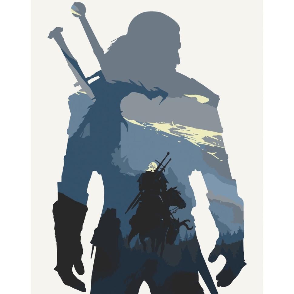 Картина по номерам ART CRAFT Ведьмак 40x50 см (16054-AC)