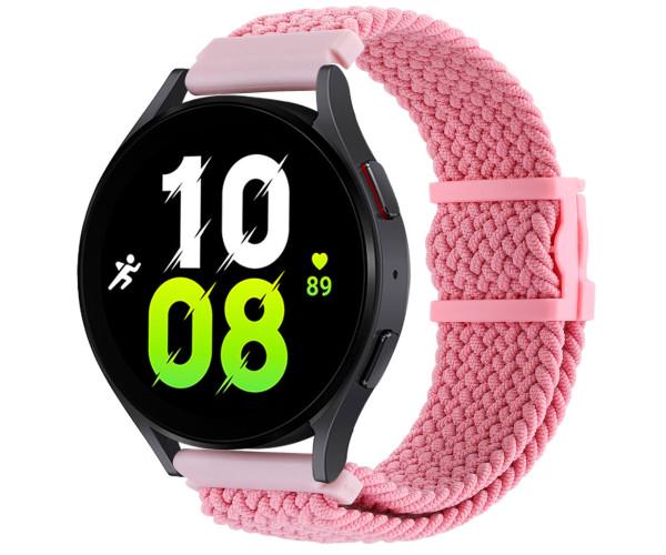 Ремешок Nylon Elastic Adjustment для Samsung/Amazfit/Huawei 20 мм Pink Ремешок Nylon Elastic Adjustment для Samsung/Amazfit/Huawei 20 мм Pink