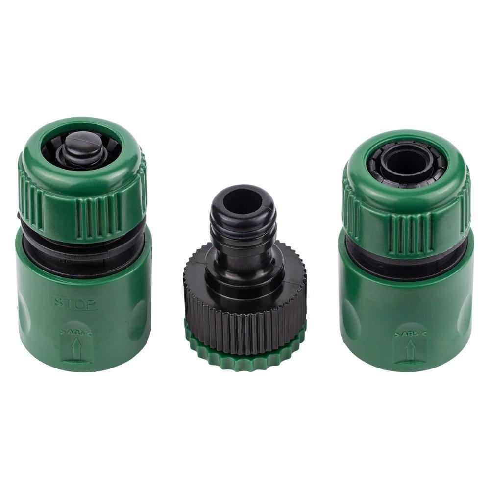 Набор коннекторов Grad ABS 1/2" адаптер с внутренней резьбой 1/2"x3/4" для шланга 1/2" (5016155) Набор коннекторов Grad ABS 1/2" адаптер с внутренней резьбой 1/2"x3/4" для шланга 1/2" (5016155)