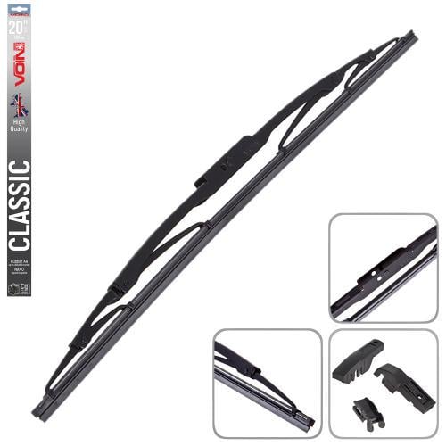 Щітки склоочисника Voin 605-20 каркасні 20" 500 мм