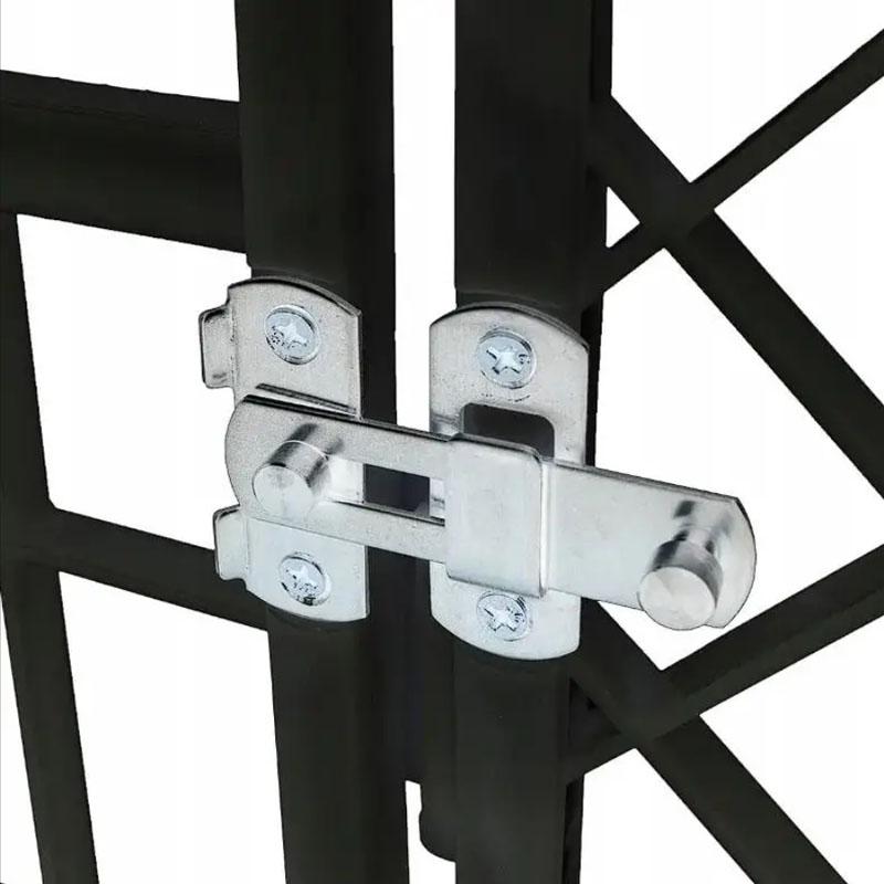 Клітка загін для собак Malatec з ABS пластику 90x90x60 см Чорний - фото 6 Клітка загін для собак Malatec з ABS пластику 90x90x60 см Чорний - фото 6