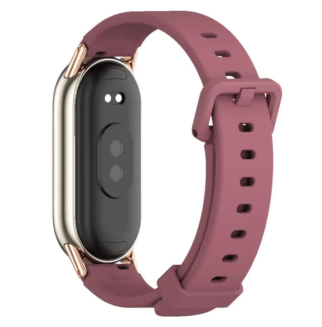 Ремешок Mijobs для фитнес браслета Xiaomi Smart Band 9 Purple (2726271684) - фото 3 Ремешок Mijobs для фитнес браслета Xiaomi Smart Band 9 Purple (2726271684) - фото 3