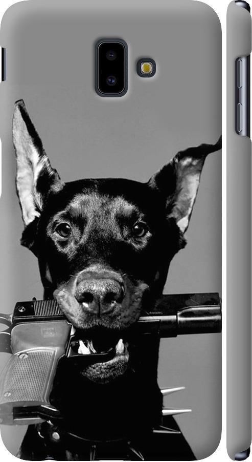 Чехол на Samsung Galaxy J6 Plus 2018 Доберман (2745m-1586-42517)