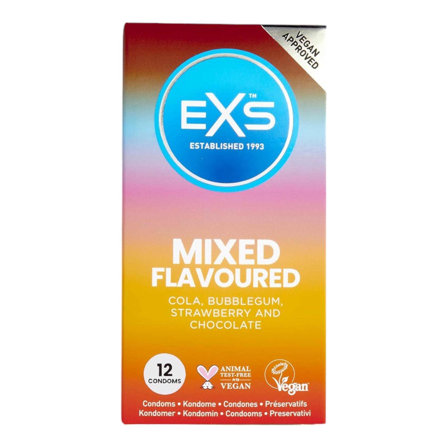 Оральні презервативи Flavored Mix EXS №12 - фото 2