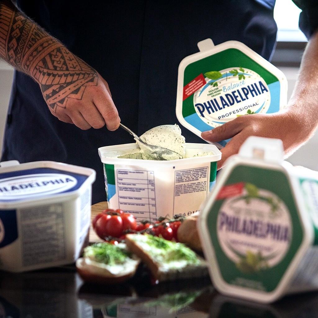 Крем-сыр Philadelphia Cream Cheese Professional XXL 1650 г (2398627603) - фото 6 Крем-сыр Philadelphia Cream Cheese Professional XXL 1650 г (2398627603) - фото 6