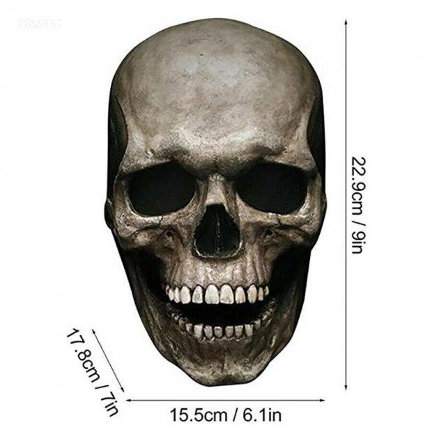Маска на Хэллоуин Череп с подвижными челюстями (18-52-4П1010-130-00) - фото 2