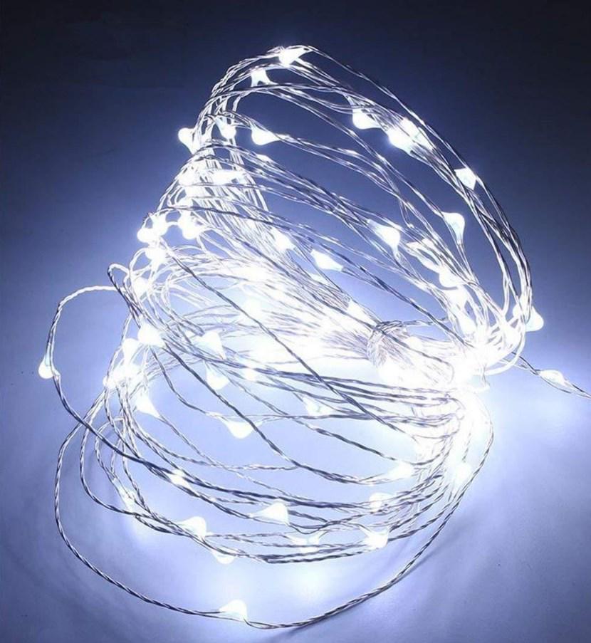 Гирлянда светодиодная UKC R82853-1 10 м White (3-6-R82853-1)