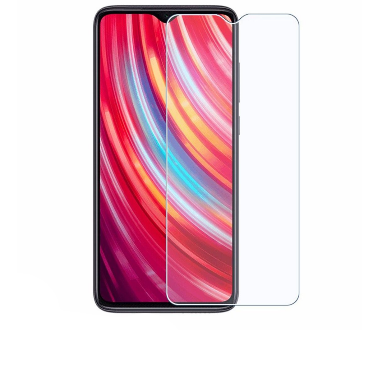 Захисне скло Glass 2,5D для Xiaomi Redmi Note 8 (4473)