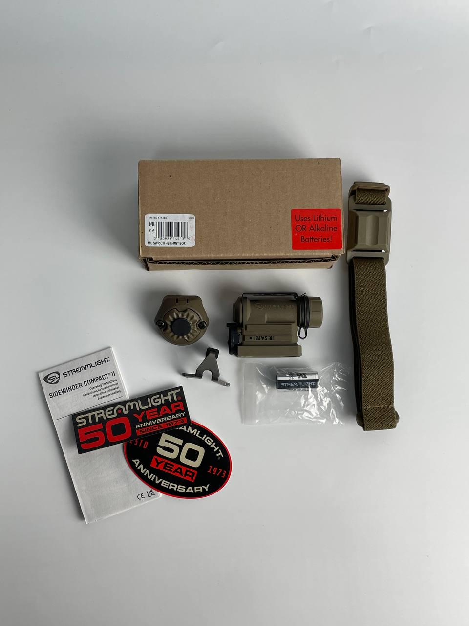 Ліхтар Streamlight Sidewinder Compact II Койот (41702)