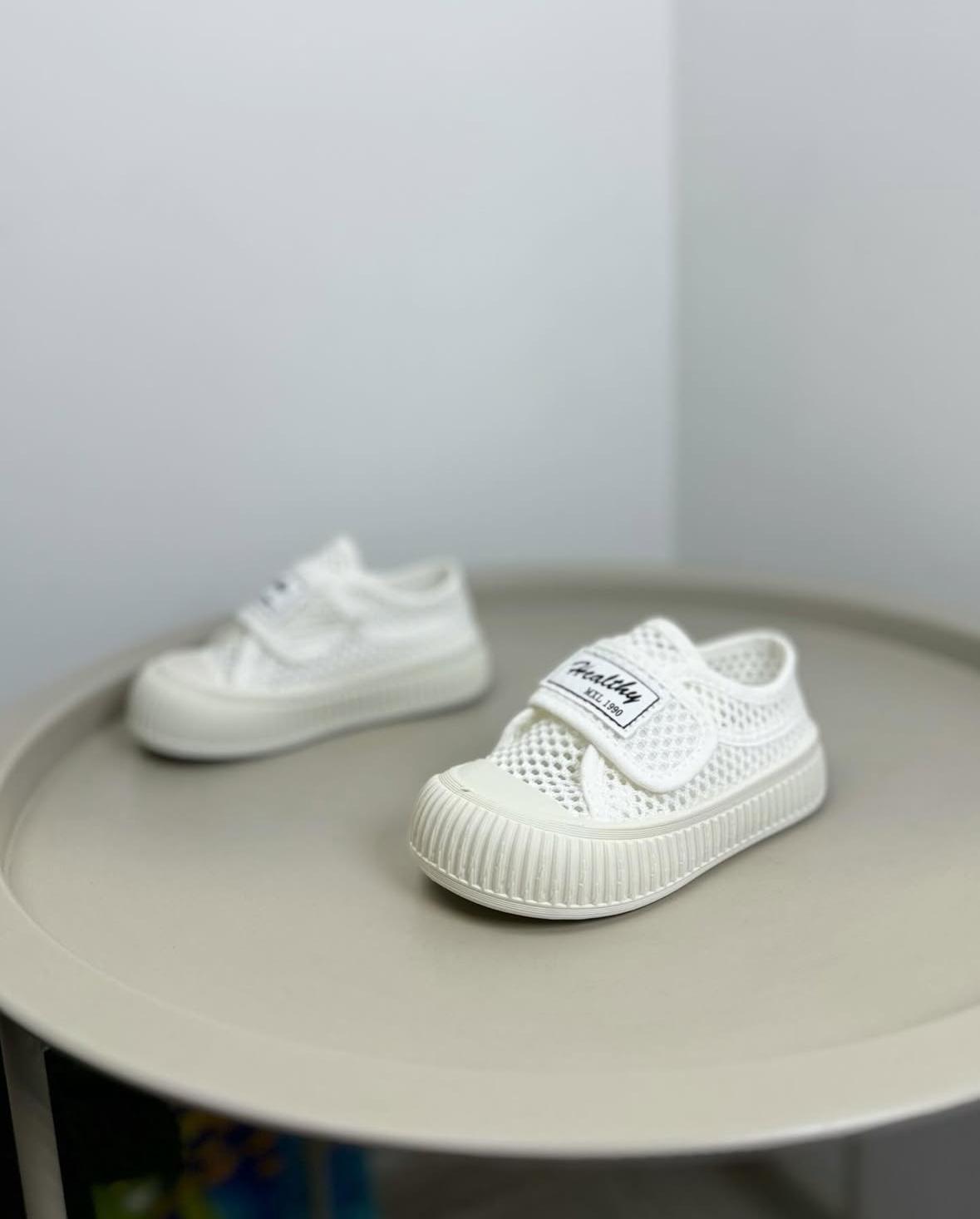 Кроссовки детские р. 32 Белый (1320) - фото 2 Кроссовки детские р. 32 Белый (1320) - фото 2