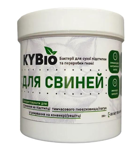 Бактерії для підстилки свиней KYBio 200 г (11743) - фото 1 Бактерії для підстилки свиней KYBio 200 г (11743) - фото 1